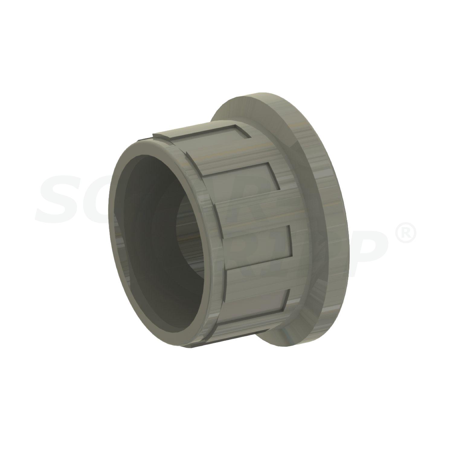 PVC insert for actuated valve 50mm