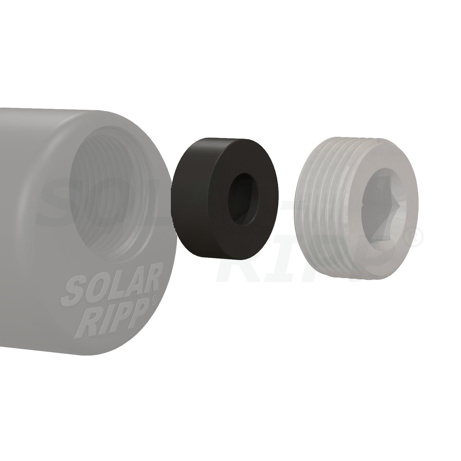 SOLAR-RIPP ® flat seal for hand tap and threaded plug