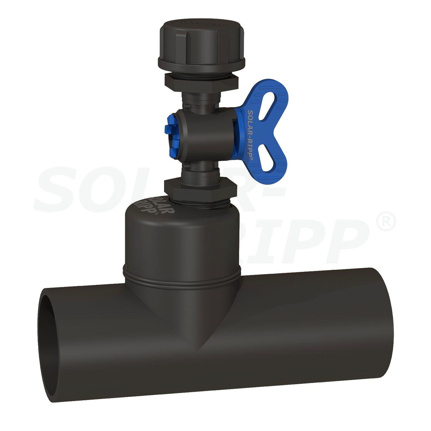 SOLAR-RIPP ® filling fitting/air vent/drainer