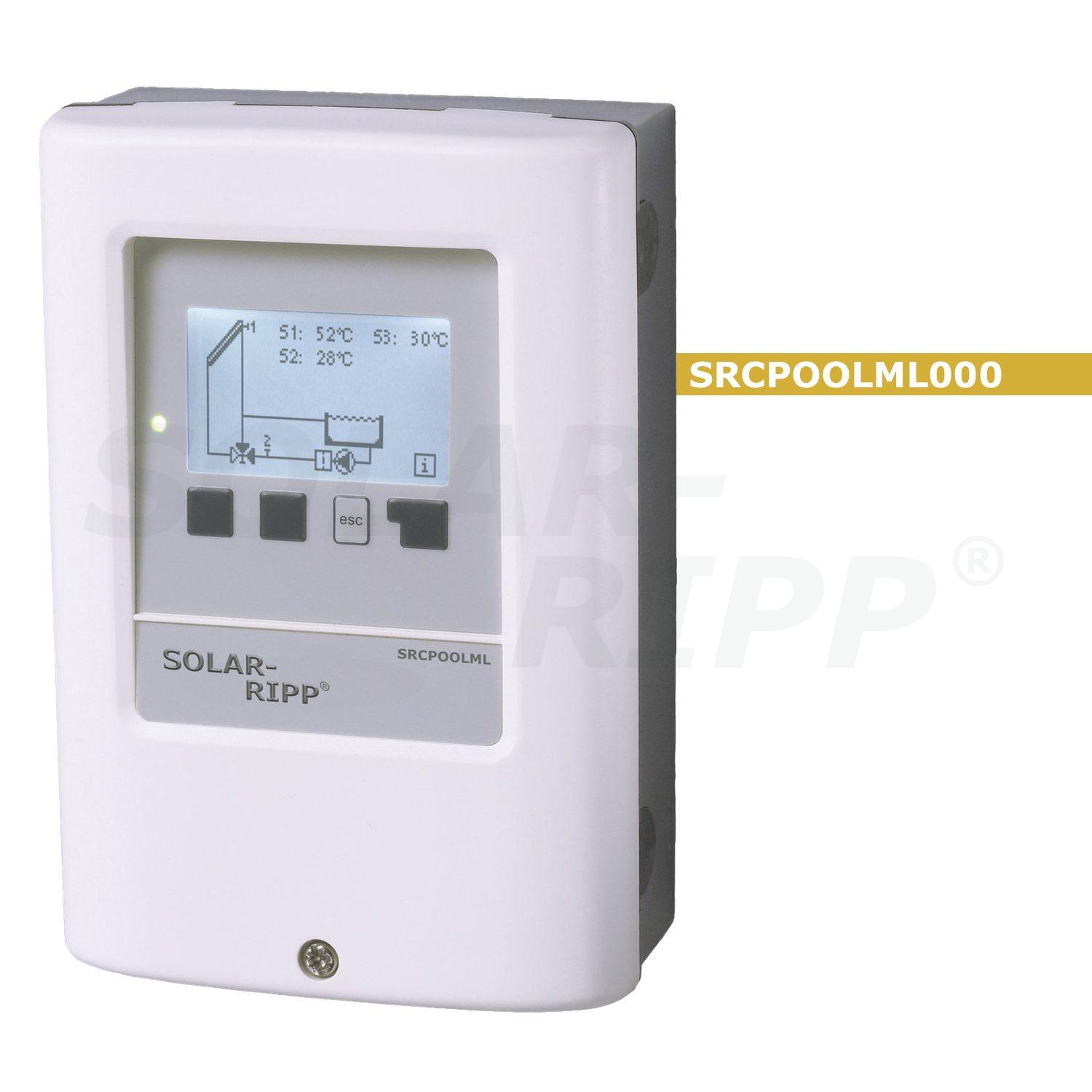 SOLAR-RIPP ® güneş kontrolörü SRCPOOLML000