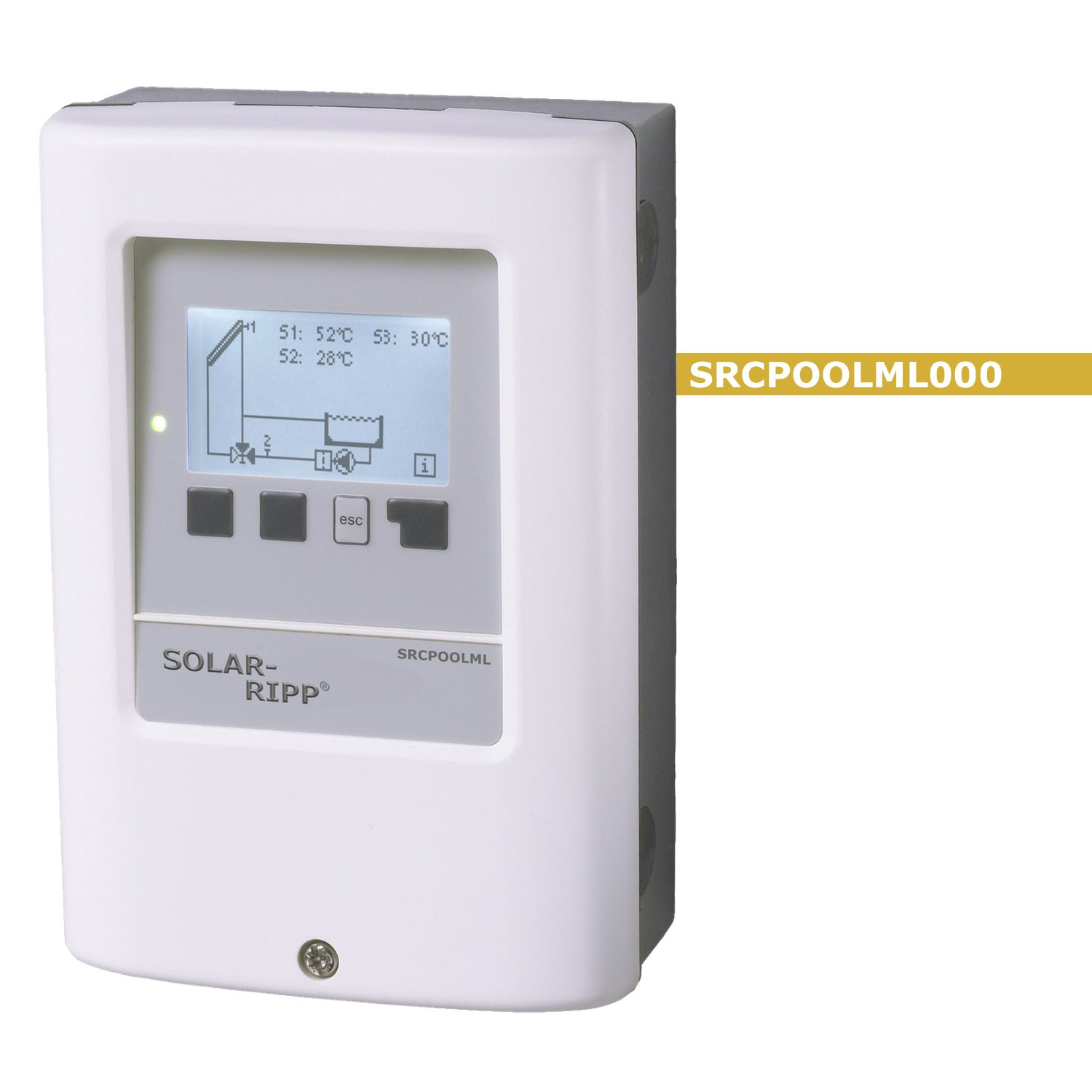 SOLAR-RIPP ® Solarcontroller SRCPOOLML000